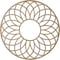 Ekena Millwork Cannes Wood Fretwork Pierced Ceiling Medallion, Hickory, 24"OD x 8 1/4"ID x 1/4"T CMWP24X24X0250CNHI - alternate 4